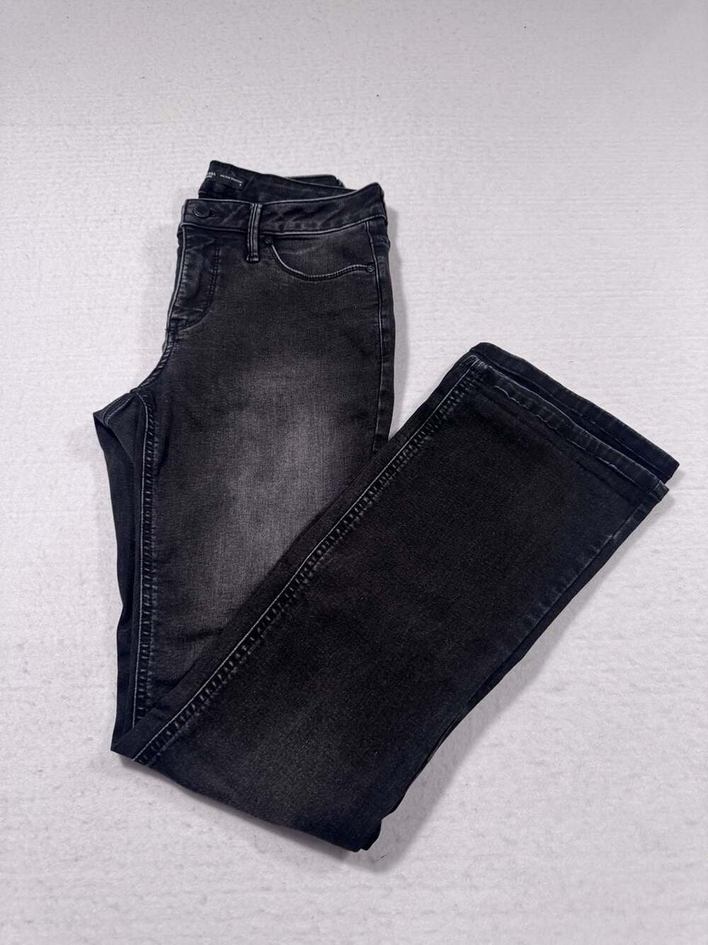 Simply Vera Vera Wang Mid Rise Bootcut Black Denim Jeans Women’s Size 8